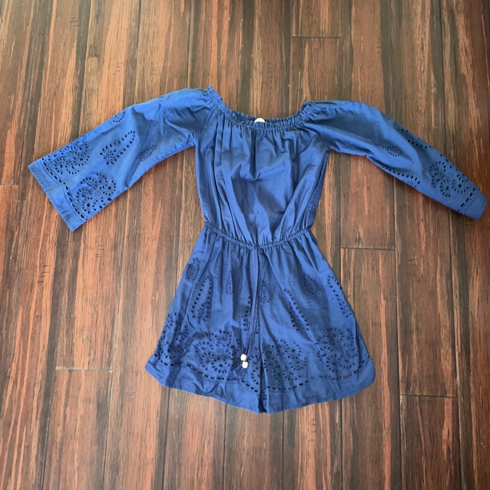 Rebellion Blue Romper